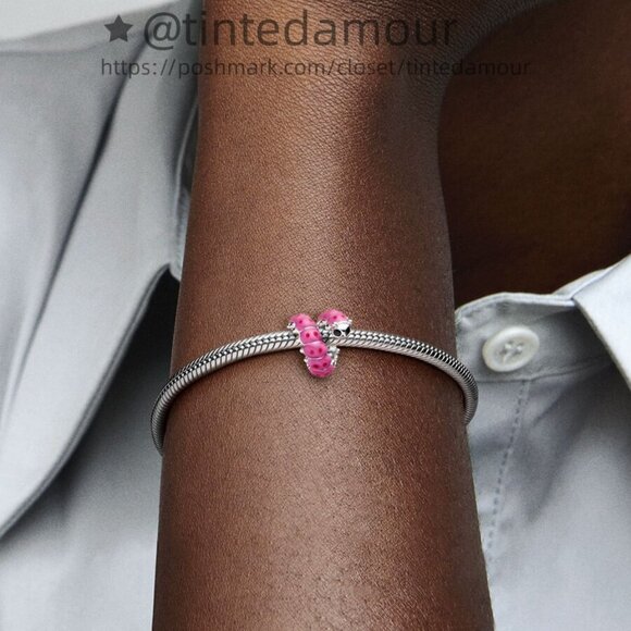 Pandora Cute Curled Caterpillar Charm|Pendant - Picture 2 of 2